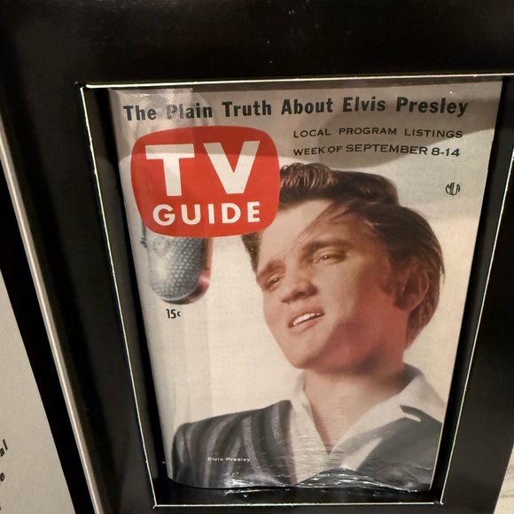 TV Guide Collector's Classics Elvis Presley Sept. 1956 Series 1 Reissue w/ Box - Picture 2 of 7